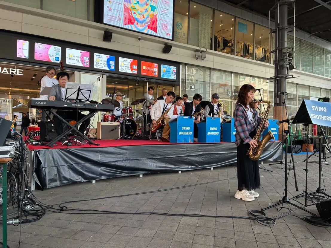 昨日5/2（土）大分駅前ステージ