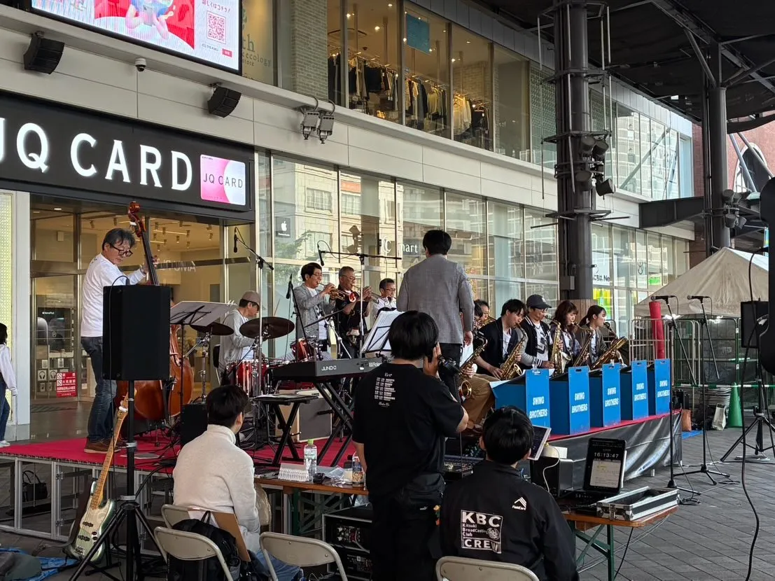 昨日5/2（土）大分駅前ステージ