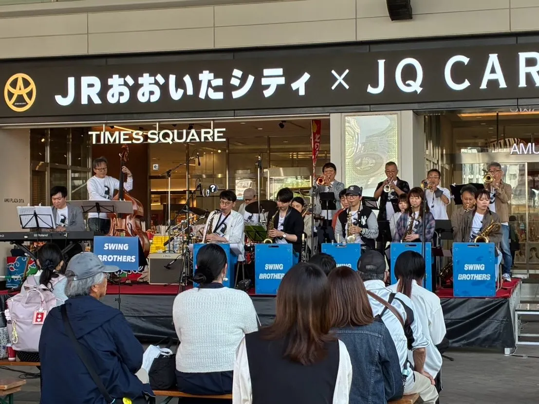 昨日5/2（土）大分駅前ステージ